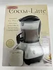Back to Basics COCOA LATTE CM300BR HOT DRINK MAKER Silver BRAND NEW