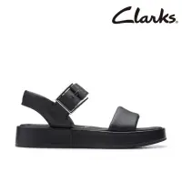 在飛比找momo購物網優惠-【Clarks】女鞋 Alda Strap 厚底輕量寬帶涼鞋