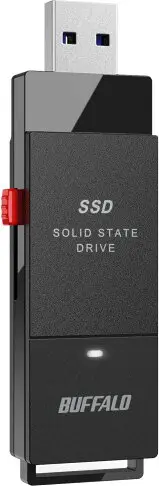 【1TB】日本 BUFFALO 攜帶型 SSD 固態硬碟 硬碟 隨身碟 儲存 記憶卡 外接硬碟 PS4 PS5 適用【小福部屋】