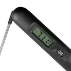 Thermometer Digital Temperature Food Probe Instant Read LCD Display Black
