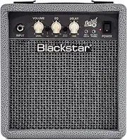 Blackstar Debut 10E Beginners Practice Electric Guitar Amplifier Combo with Delay Effect 10 Watt Headphone Input/Line in MP3 Playback (Bronco Grey)