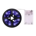 UV LED Strip Lights - Battery Powered 16.4ft LED Black Light Strips 5V UV Bla...