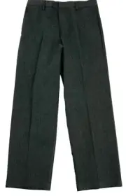 DOCKERS Khakis New Vintage Mens Grey Wide legs pants size 32 x 30