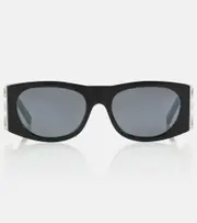 [Givenchy] Givenchy 4G rectangular sunglasses One Size black