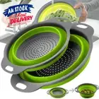 Collapsible Strainer Spa Silicone Vegetable Colander Fruit Multifunction Kitchen