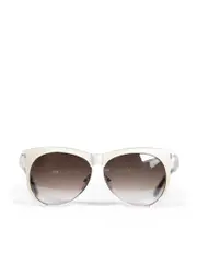 Grey Bronze Leona Round Sunglasses