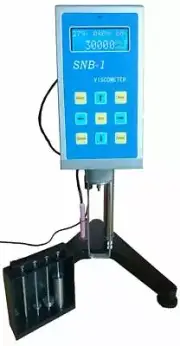 Digital Viscometer Viscosity Meter Gauge Fluidimeter with RTD Temperature Probe