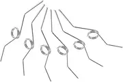 Kisangel Tree Pruner Spring Replacement Pcs Trimming Springs High Resistance to Bending Australia's Favourite Pruning Accessory