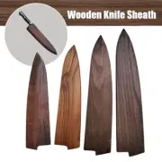 Wooden Kitchen Knife Blade Cover Knives Sheath Edge Guard Case Protector Sleeve