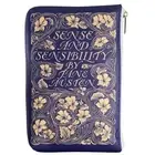 Sense and Sensibility by Jane Austen Book Themed Clutch Purse for Book Lovers...
