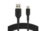 Belkin 1M USB-A to Micro-USB Cable Connector for Samsung Galaxy J7 A11 Black
