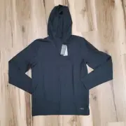 Travis Mathew Golf Hoodie Jacket Men Small Balboa Black Performance Stretch