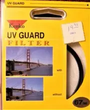 Kenko 67mm UV Guard. Optical Glass Filter. NEW !