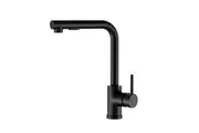 Kitchen Mixer Tap Pull Out Rectangle 2 Mode Sink Basin Faucet Swivel WELS Black