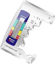Battery Checker Portable Battery Tester C/aa AAA 9v 1.55v Batteries Stainless Steel Accurate Battery Health