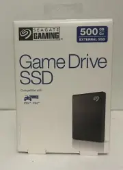 Seagate Game Drive PlayStation 4 & 5 - 500 GB SSD External Hard Disk Drive New