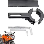 Motorcycle Light Bracket, Motorbike Fog Light Holder, Motorcycle Tube Clamp, Headlamp Holder for ATV Riding Adventure Biking Dirt Biking