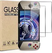 TQLGY 2 Pack Tempered Glass Screen Protector for MSI Claw 8 AI+ A2VM 8 Inch 2025, Ultra HD, Anti-Scratch, Anti-Fingerprint, Bubble-Free
