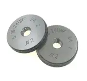 Thread Ring Gage 5/16-24 UNF 2A Thread Ring Gauge GO NOGO Inspection Gages