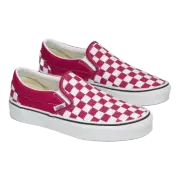 VANS FU CLASSIC SLIP-ON Sneakers (c9l) Theory Checkerboard Cherries Jubilee New