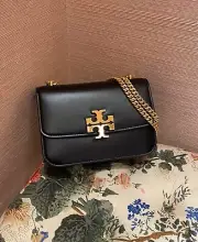 NWT Tory Burch Small Eleanor Bag Black 166169