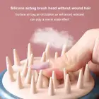 Shampoo Scalp Head Shower Scrubber Massage Massager Hair Scrub Brush Clean X0Q4