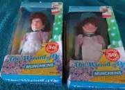 2 WIZARD OF OZ MUNCHKINS 50TH ANNIVERSARY 1988