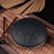 Tongue Drum 6 Inch 8 Tone Mini Ethereal Drums Children Steel Yoga Meditation