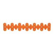 Polisport Orange Armadillo 4T Long Pipe Guard for Husqvarna FE250 2014-2022