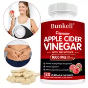 Apple Cider Vinegar Capsules Promote Metabolism Support Weight Management health