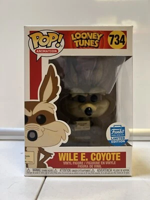 @ Funko Pop! Animation: Looney Tunes - Wile E. Coyote #734 Funko Shop Exclusive