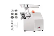 OZNALA 2HP Commercial Meat Mincer- Electric Grinder & Sausage Maker Filler Sausage Maker Filler, Stainless Steel Stuffer, 5 Grinding Plates