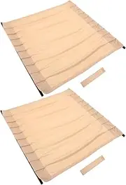 Mikinona 2Pcs Car Window Shades Sun Shades for Car Windows Heat Insulation Privacy Protection Easy Installation Fit for Rvs and Cars