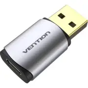 Vention CDMH0 USB to Type-C Sound Card Gray Metal Type [CDMH0]