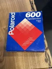 Polaroid 600 High Definition HiDef Instant Film Vtg packaging Exp 01/97 Sealed
