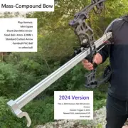 Mass-Compound Bow One shot launch Mass steel balls ( FULL KIT )