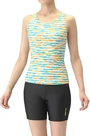 [arena] AS4FWF48W Women's Fitness Swimsuit, Fitness Separates, Swimming, Separate, Insert Pad, for Fitness