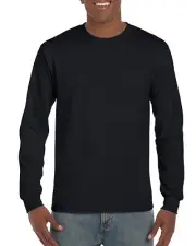 Long Sleeve Plain Gildan T-Shirt Plain Basic Adults sizes S - 5XL Big Mens Sizes