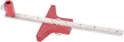 Generic Woodworking Scriber, Marking Gauge Line Drawing Square Ruler for DIY Woodworker Measuring