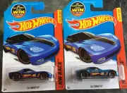 TWO HOT WHEELS RACE 2015 RACE TEAM C6 CORVETTE #131/250
