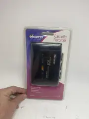 Memorex MB1055 VOX Voice Activated Full Size Cassette Recorder & Player Black