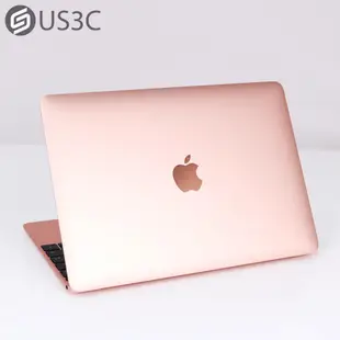 【US3C-小南門店】2017年 公司貨 Apple MacBook Retina 12吋 M3 1.2G 8G 256G 玫瑰金 UCare保固3個月