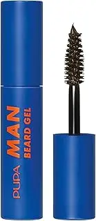 Pupa Man Beard Gel 002 Medium Dark Coloured Gel, 5.5 ml, Intense and Thicker Beard Effect