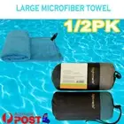 1/2X Large Microfiber Travel Towel Sport Beach Towels Ultra Absorbent Quick Dry