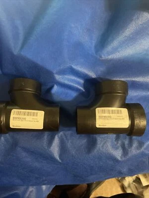 NIBCO 5811-2 1-1/2" X 1-1/2” Hub ABS Sanitary Street Tee~~~~~~~FREE SHIPPING~~~~