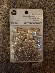 Dritz Sew-On Snaps BK106