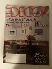 Elle Decor Magazine High Tech High Style May 2017 184 PAGES FREE SHIPPING