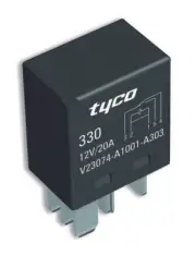RELAY, MICRO ISO, DPST, 24V, COIL RESISTANCE 430OHM, COIL VO FOR TE CONNECTIVITY