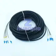 70M Field Outdoor Fiber Cable LC-LC 4 Strand 9/125 SingleMode Fiber Patch Cord
