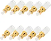 VICASKY 10 Pack Essential Oil Bottles 50ml Glass Dropper Bottles Leakproof for Diy Travel Aromatherapy